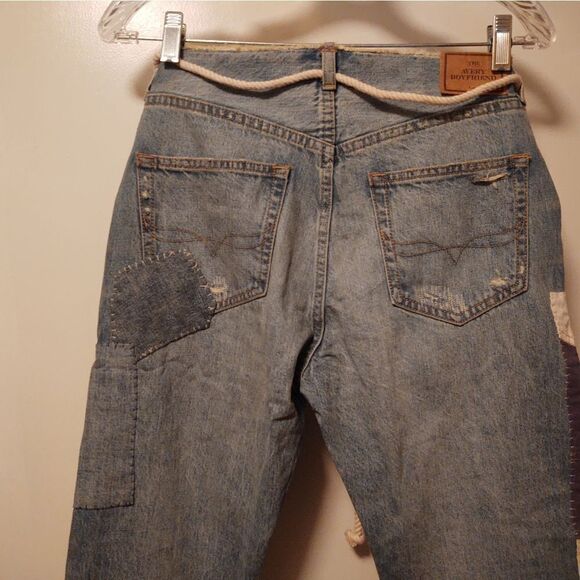 Polo Ralph Lauren Avery Boyfriend Patchwork Jeans - Picture 14 of 14